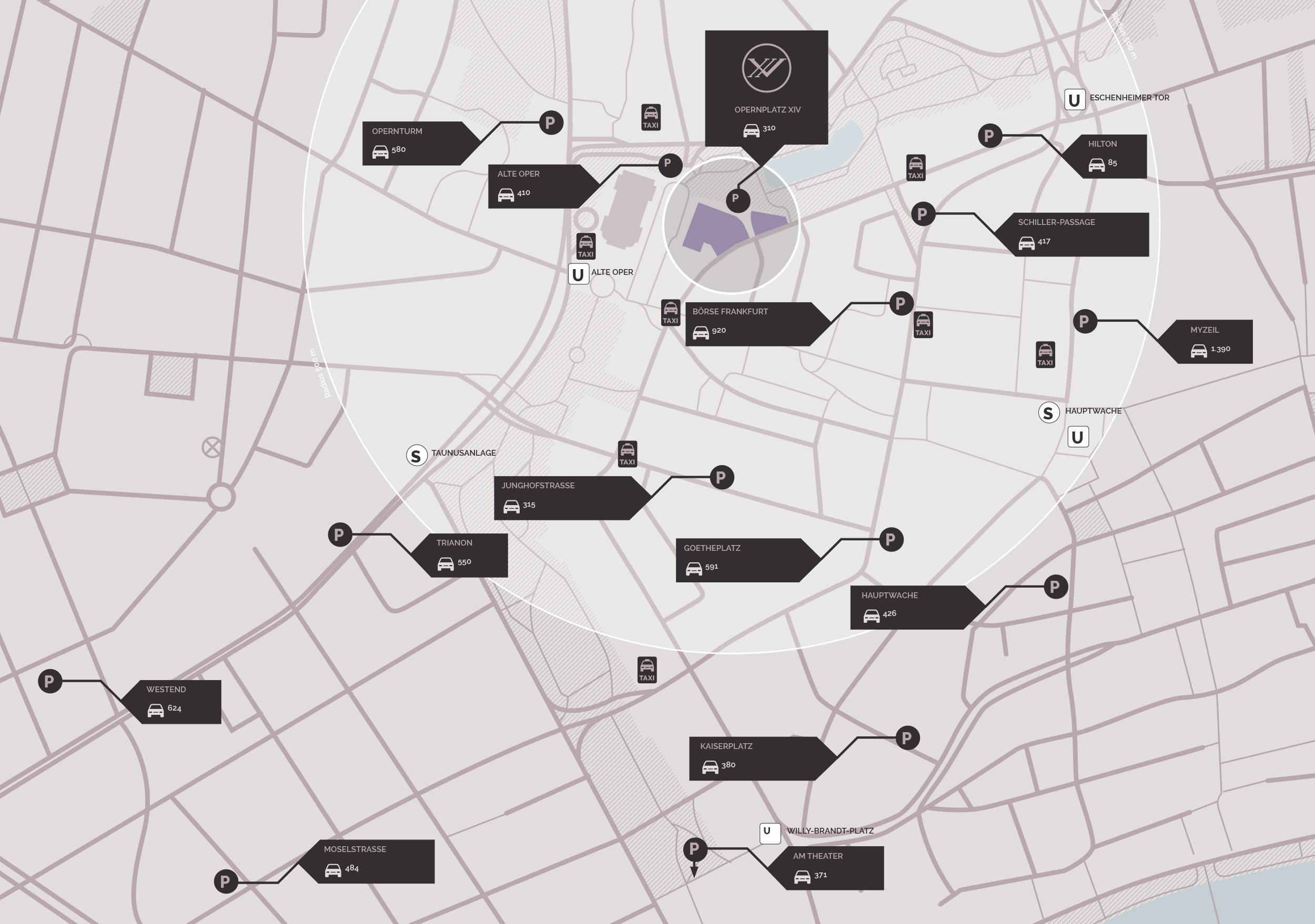 Frankfurt Facts Map