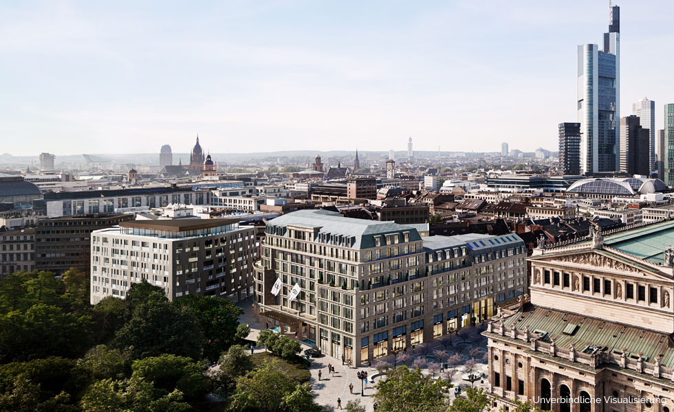 Beide Gebäude des Ensembles